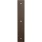 Ekena Millwork Hamilton Steel Bracket, Hammered Brown 2"W x 12"D x 12"H BKTM02X12X12HAHBR - alternate 5
